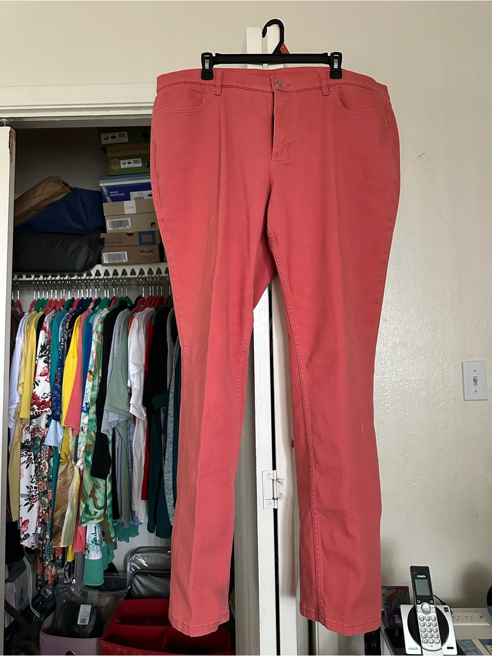 Denim&Co Coral Straight-Leg Women's Pants